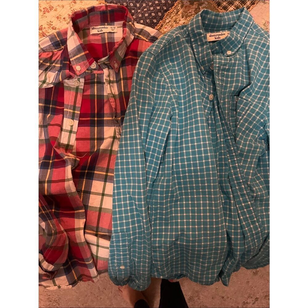 Abercrombie kids dress shirt